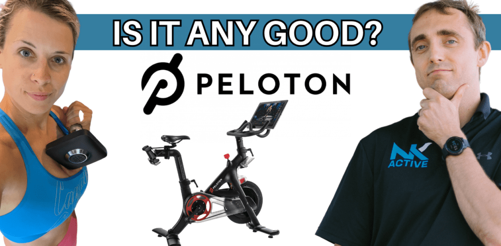 is peloton good for you? Dr Abbie Brooks and Nick from NK Active discuss